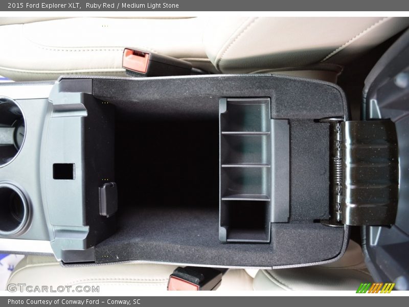Ruby Red / Medium Light Stone 2015 Ford Explorer XLT