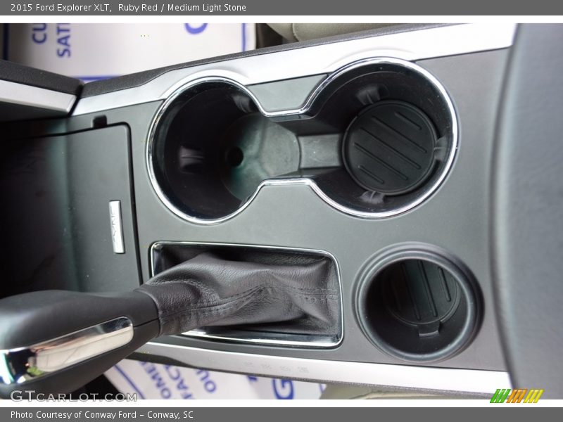 Ruby Red / Medium Light Stone 2015 Ford Explorer XLT