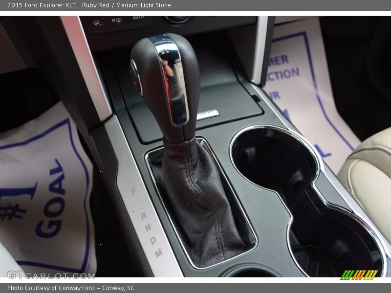Ruby Red / Medium Light Stone 2015 Ford Explorer XLT