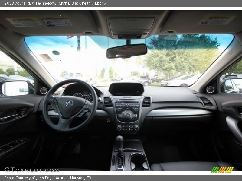 Crystal Black Pearl / Ebony 2013 Acura RDX Technology