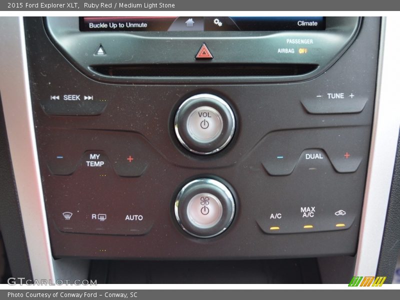 Ruby Red / Medium Light Stone 2015 Ford Explorer XLT