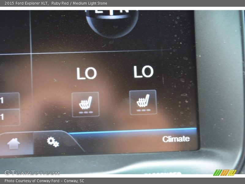 Ruby Red / Medium Light Stone 2015 Ford Explorer XLT