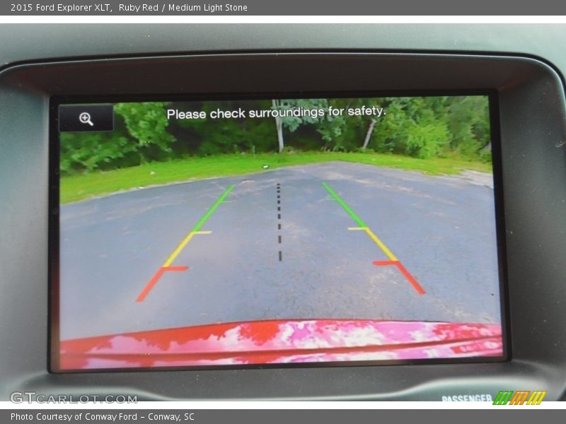 Ruby Red / Medium Light Stone 2015 Ford Explorer XLT