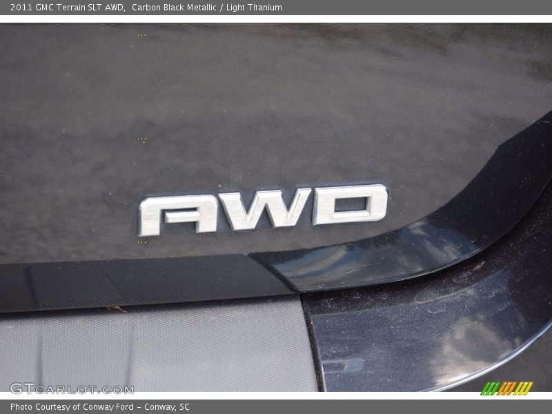 Carbon Black Metallic / Light Titanium 2011 GMC Terrain SLT AWD