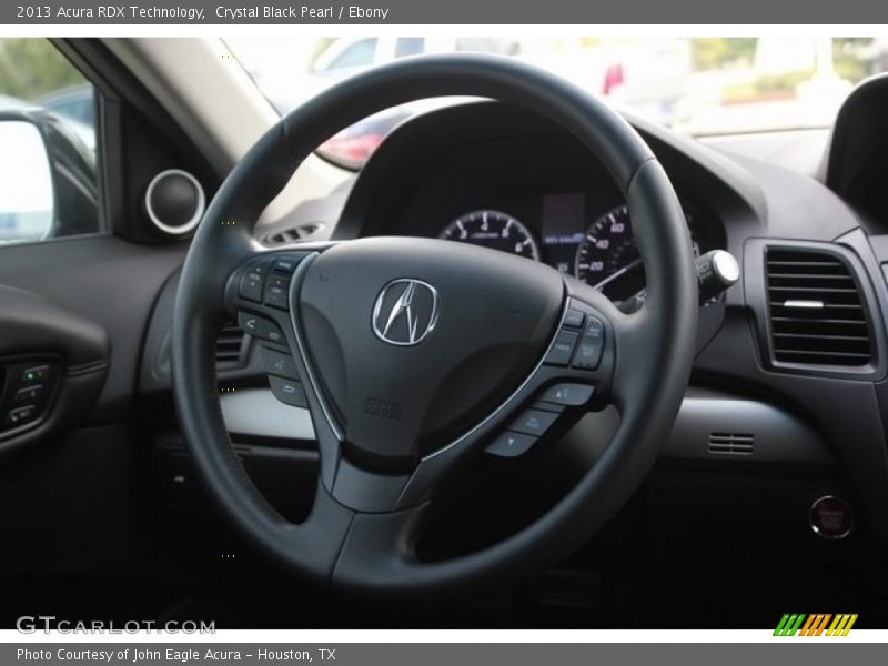 Crystal Black Pearl / Ebony 2013 Acura RDX Technology
