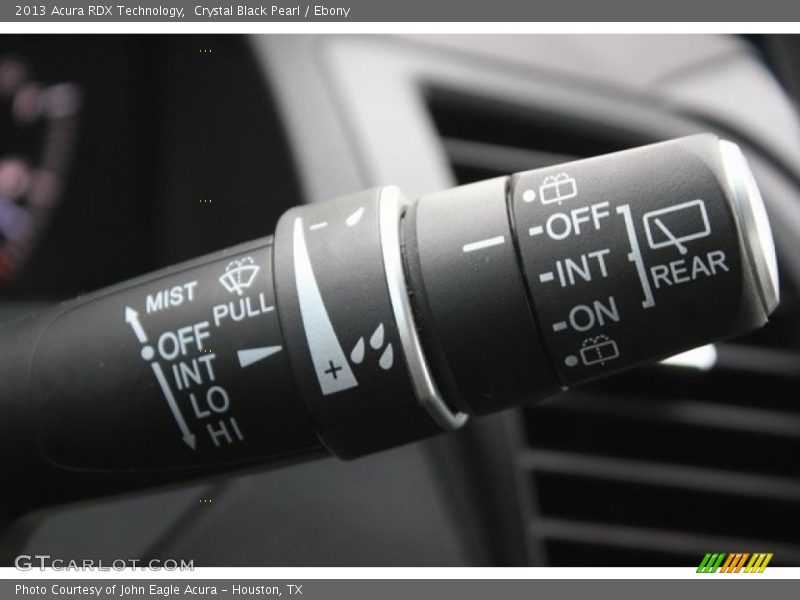 Crystal Black Pearl / Ebony 2013 Acura RDX Technology