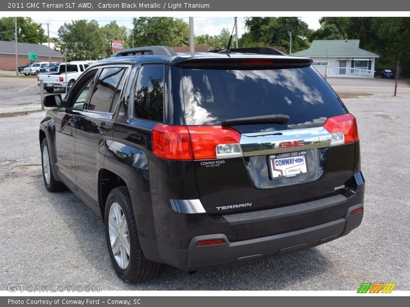 Carbon Black Metallic / Light Titanium 2011 GMC Terrain SLT AWD