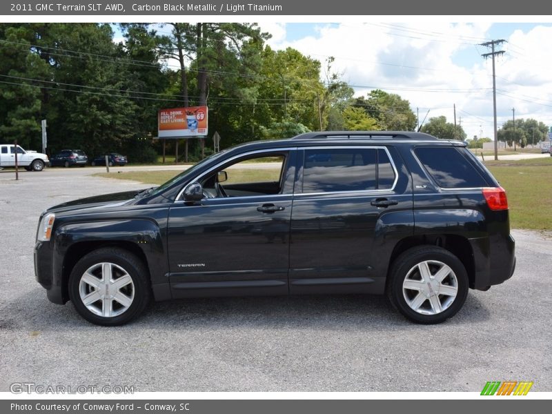 Carbon Black Metallic / Light Titanium 2011 GMC Terrain SLT AWD
