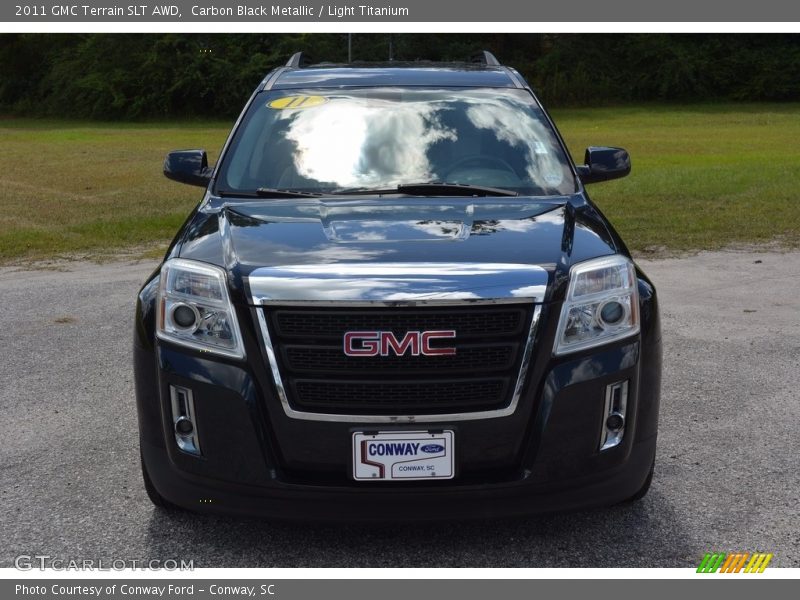 Carbon Black Metallic / Light Titanium 2011 GMC Terrain SLT AWD