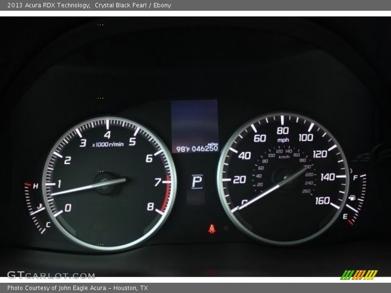 Crystal Black Pearl / Ebony 2013 Acura RDX Technology