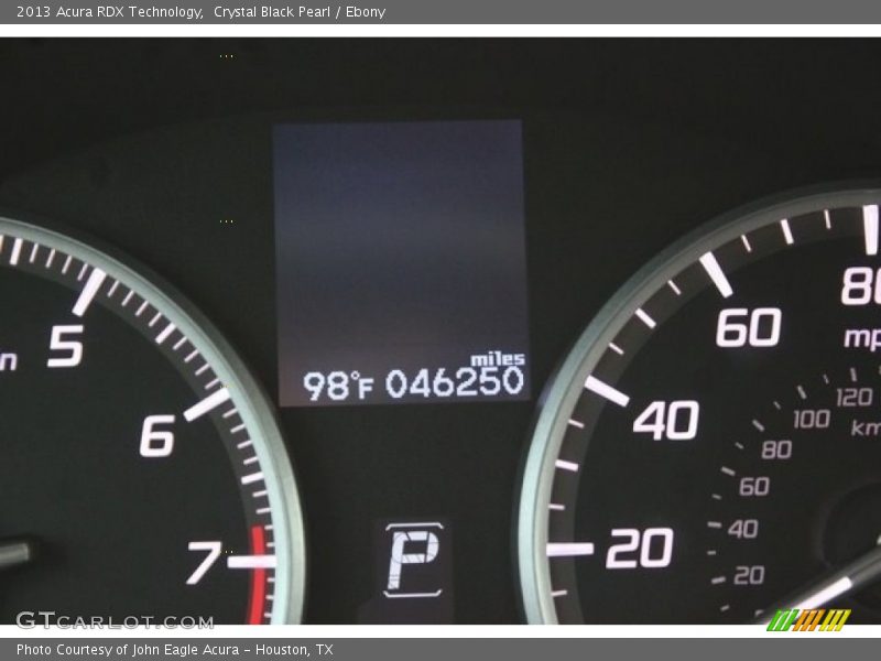 Crystal Black Pearl / Ebony 2013 Acura RDX Technology