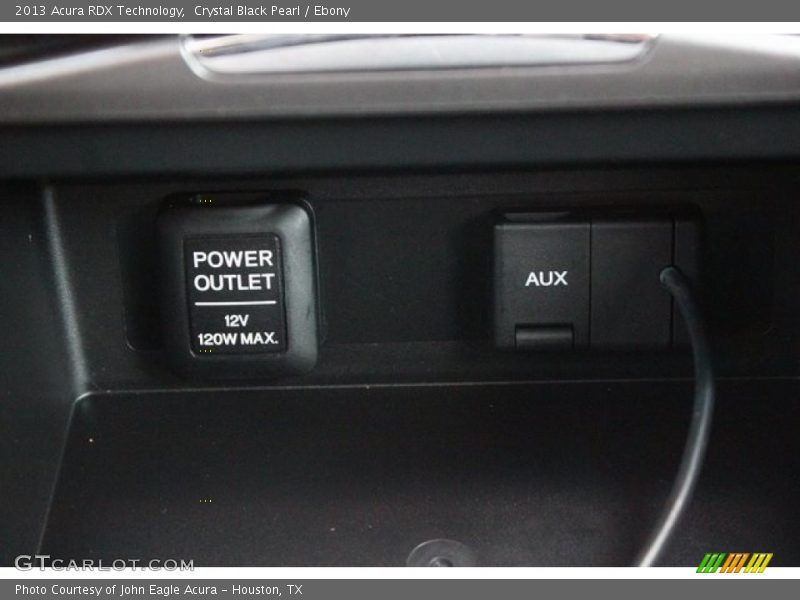 Crystal Black Pearl / Ebony 2013 Acura RDX Technology