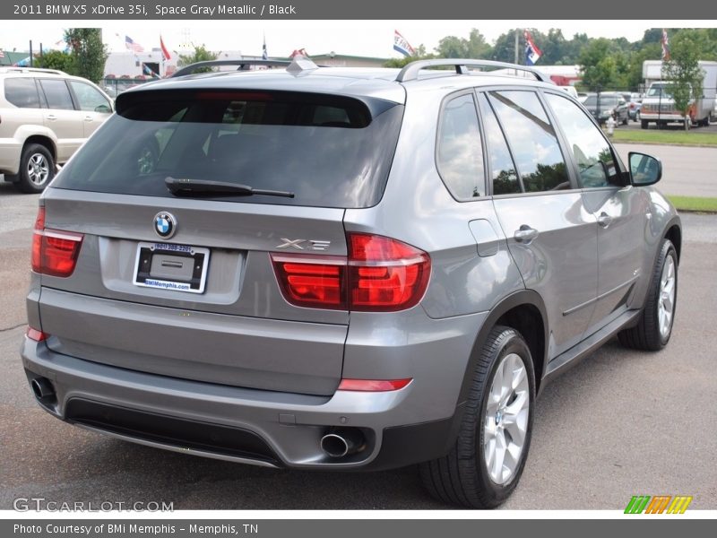 Space Gray Metallic / Black 2011 BMW X5 xDrive 35i