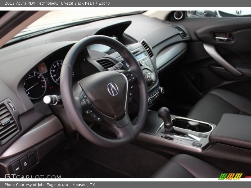 Crystal Black Pearl / Ebony 2013 Acura RDX Technology
