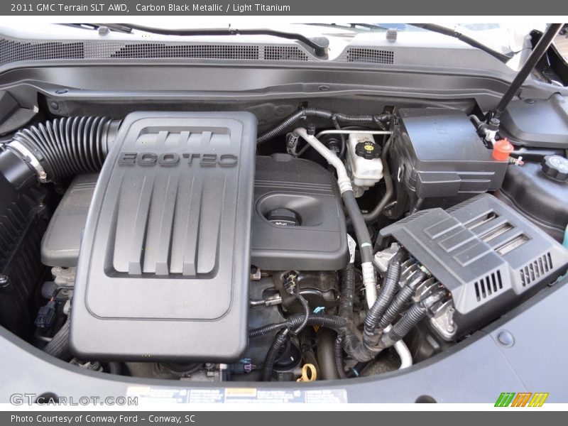 Carbon Black Metallic / Light Titanium 2011 GMC Terrain SLT AWD