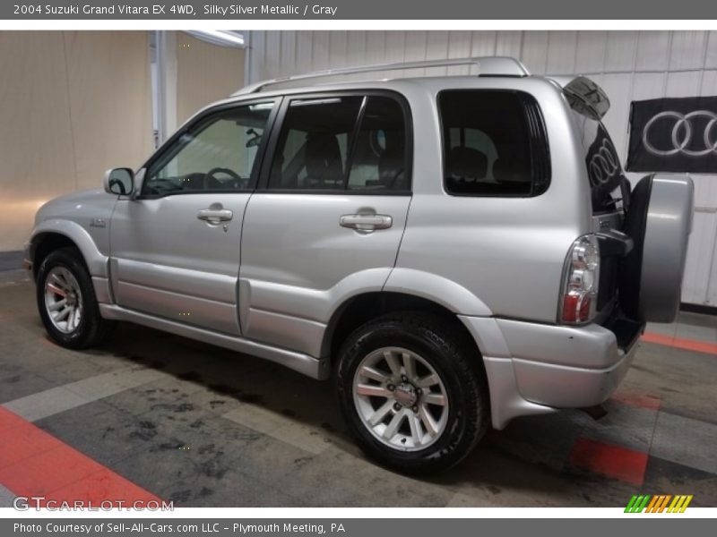 Silky Silver Metallic / Gray 2004 Suzuki Grand Vitara EX 4WD