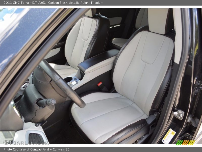 Carbon Black Metallic / Light Titanium 2011 GMC Terrain SLT AWD