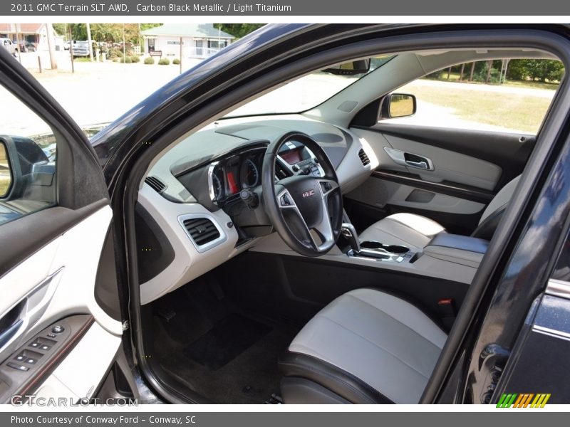 Carbon Black Metallic / Light Titanium 2011 GMC Terrain SLT AWD
