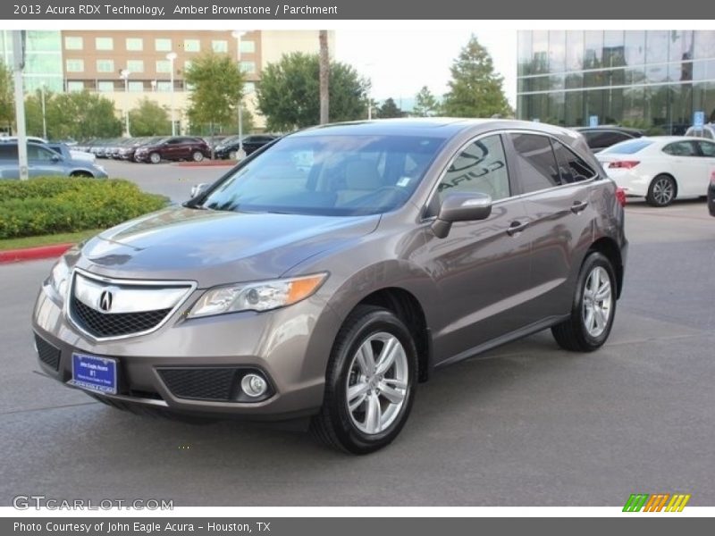 Amber Brownstone / Parchment 2013 Acura RDX Technology