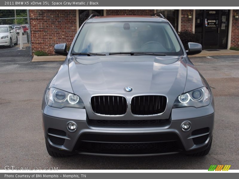 Space Gray Metallic / Black 2011 BMW X5 xDrive 35i