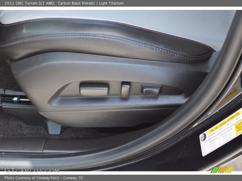 Carbon Black Metallic / Light Titanium 2011 GMC Terrain SLT AWD