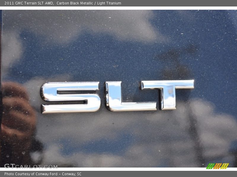 Carbon Black Metallic / Light Titanium 2011 GMC Terrain SLT AWD