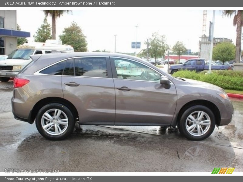 Amber Brownstone / Parchment 2013 Acura RDX Technology