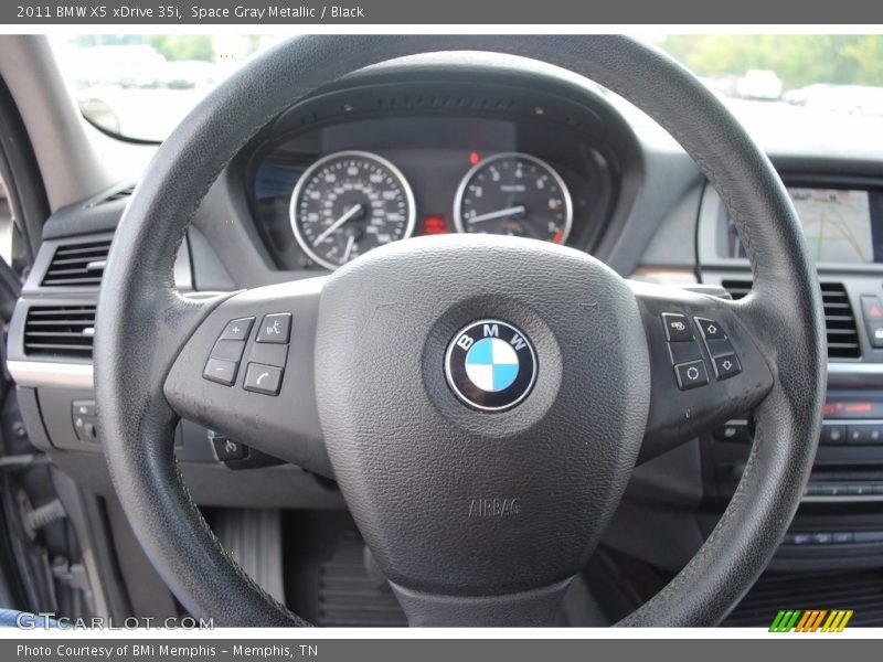Space Gray Metallic / Black 2011 BMW X5 xDrive 35i