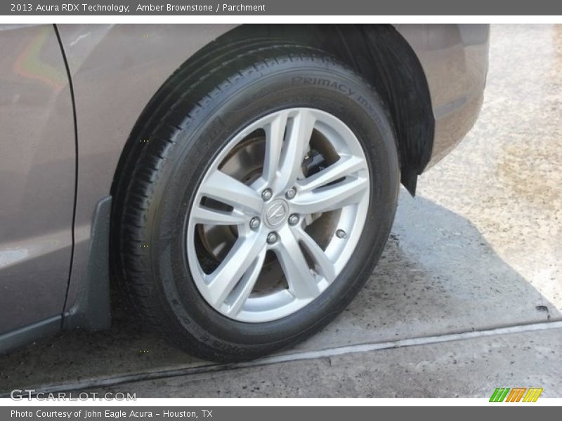 Amber Brownstone / Parchment 2013 Acura RDX Technology