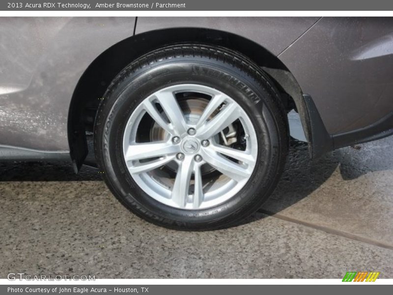 Amber Brownstone / Parchment 2013 Acura RDX Technology