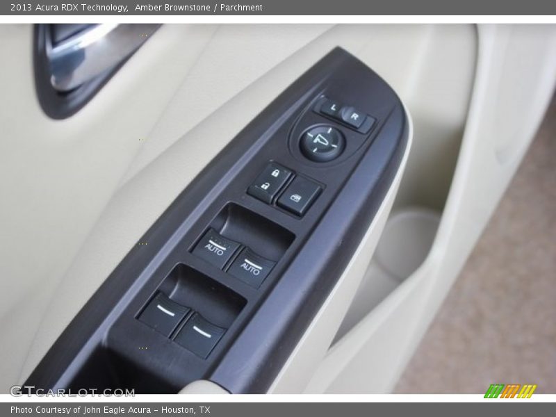 Amber Brownstone / Parchment 2013 Acura RDX Technology