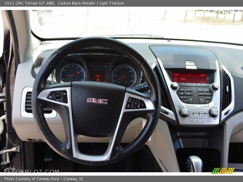 Carbon Black Metallic / Light Titanium 2011 GMC Terrain SLT AWD