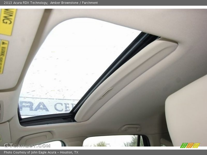 Amber Brownstone / Parchment 2013 Acura RDX Technology