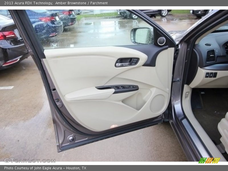 Amber Brownstone / Parchment 2013 Acura RDX Technology