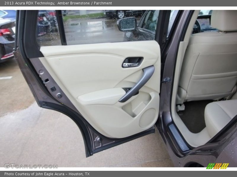 Amber Brownstone / Parchment 2013 Acura RDX Technology