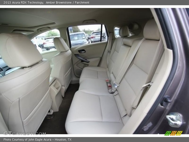 Amber Brownstone / Parchment 2013 Acura RDX Technology
