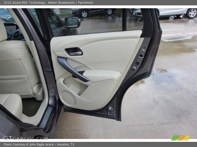 Amber Brownstone / Parchment 2013 Acura RDX Technology