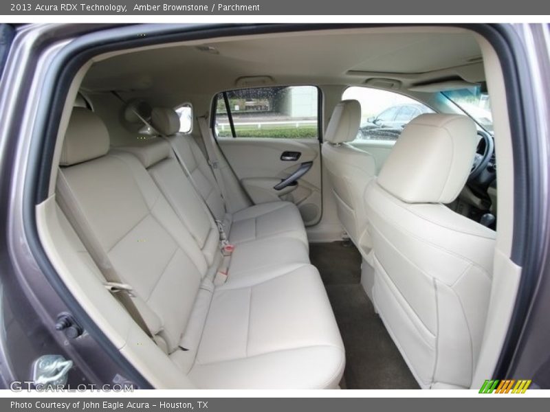 Amber Brownstone / Parchment 2013 Acura RDX Technology