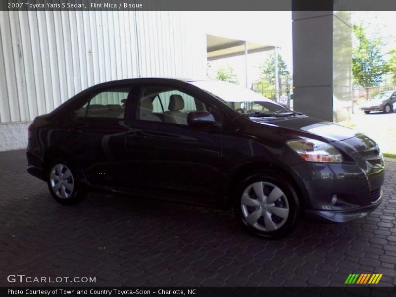 Flint Mica / Bisque 2007 Toyota Yaris S Sedan