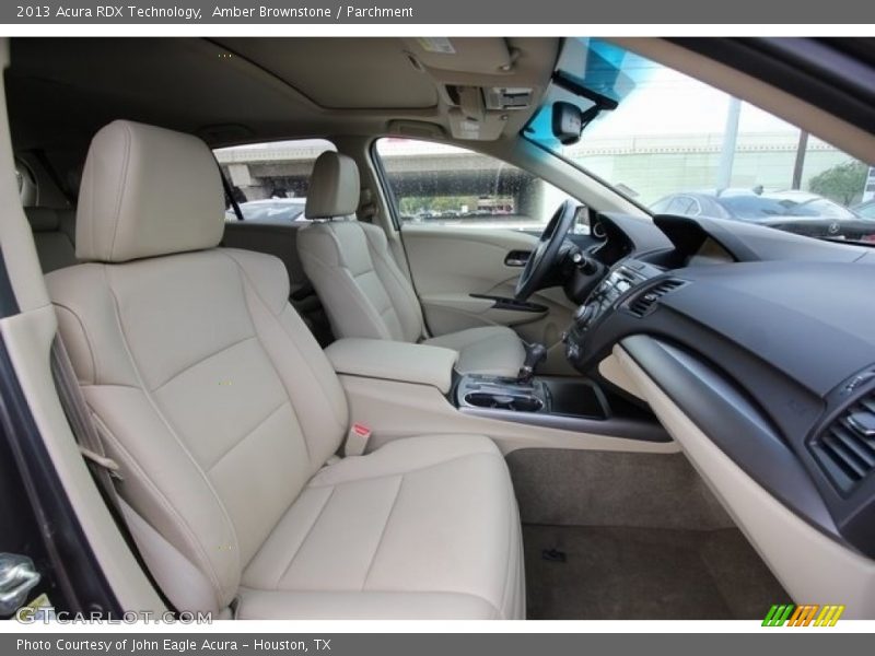 Amber Brownstone / Parchment 2013 Acura RDX Technology