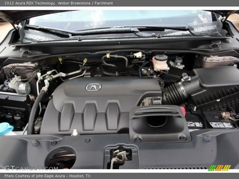 Amber Brownstone / Parchment 2013 Acura RDX Technology