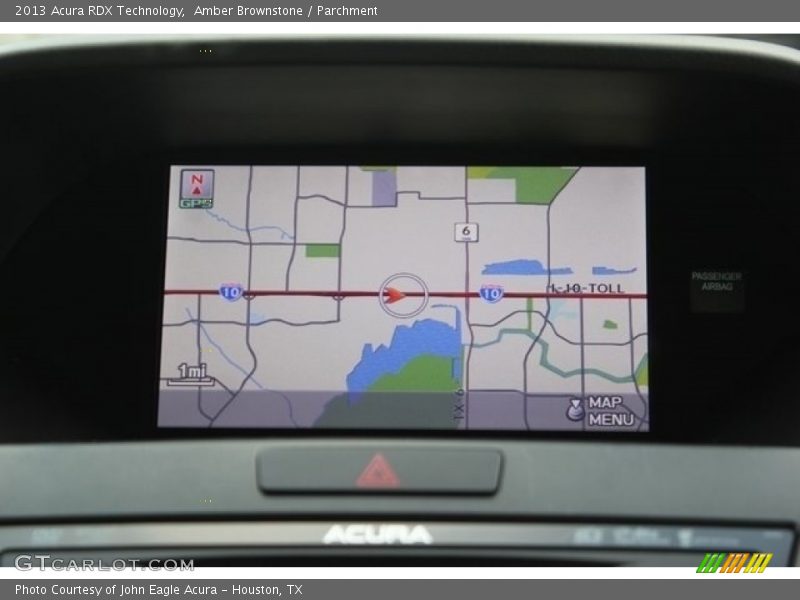 Amber Brownstone / Parchment 2013 Acura RDX Technology