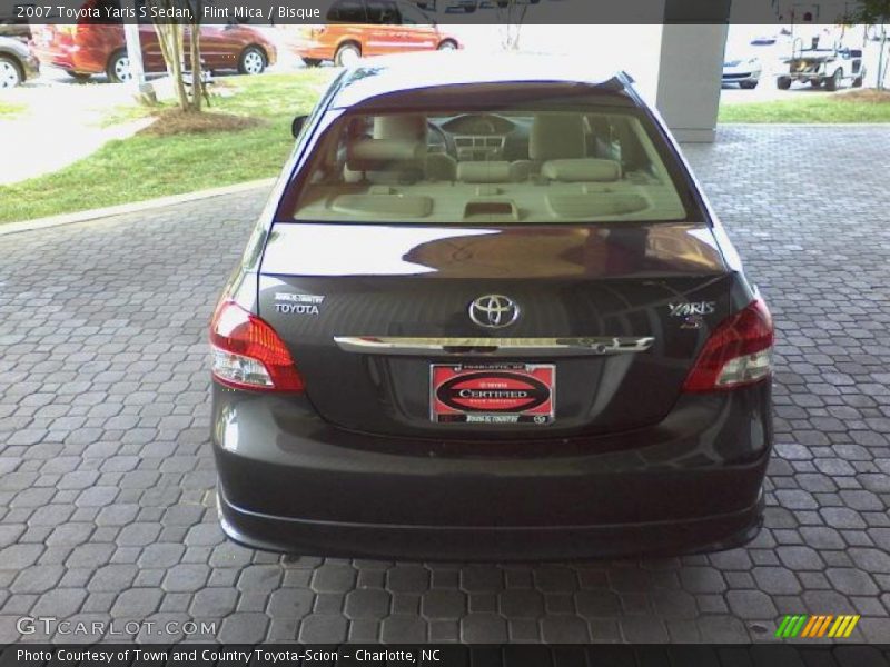 Flint Mica / Bisque 2007 Toyota Yaris S Sedan