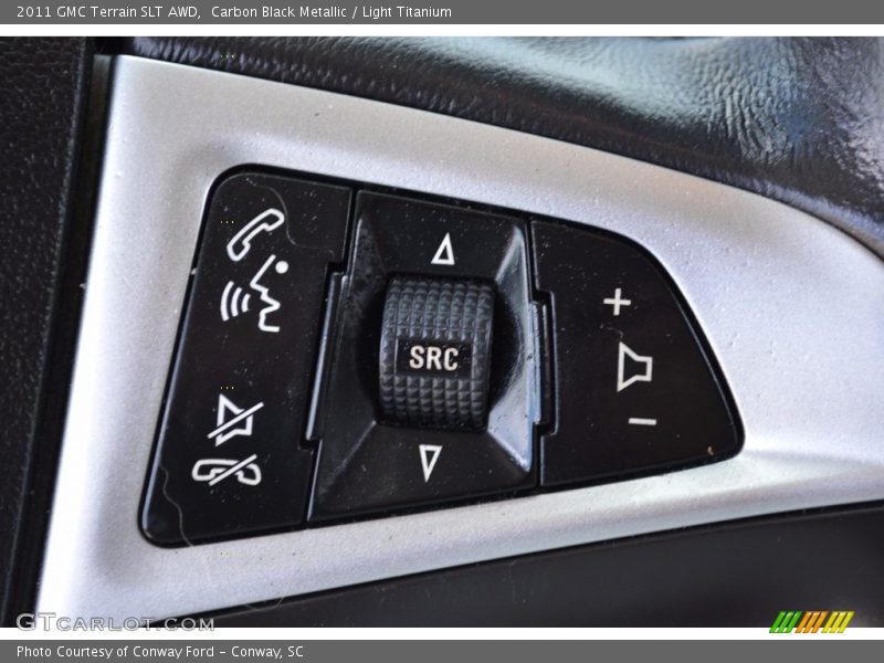 Carbon Black Metallic / Light Titanium 2011 GMC Terrain SLT AWD