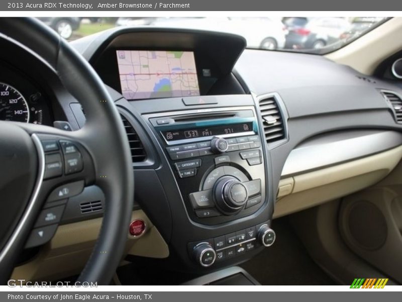 Amber Brownstone / Parchment 2013 Acura RDX Technology