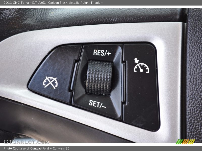 Carbon Black Metallic / Light Titanium 2011 GMC Terrain SLT AWD