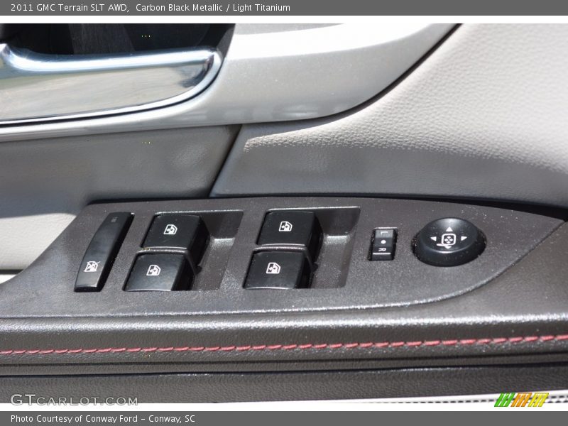 Carbon Black Metallic / Light Titanium 2011 GMC Terrain SLT AWD