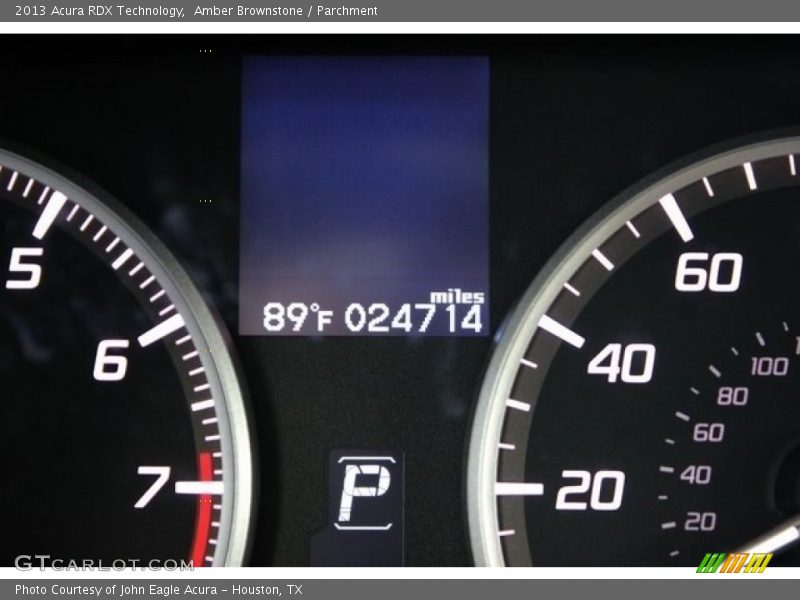 Amber Brownstone / Parchment 2013 Acura RDX Technology