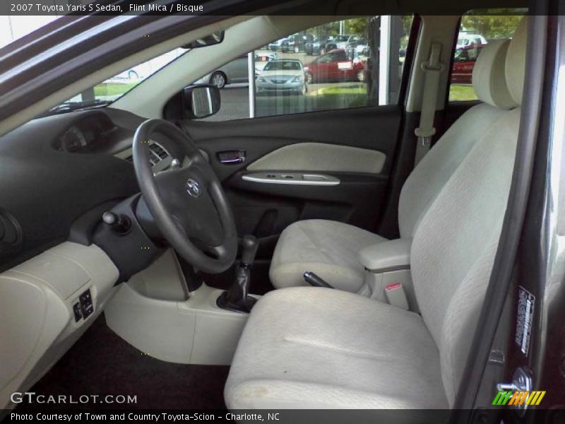 Flint Mica / Bisque 2007 Toyota Yaris S Sedan