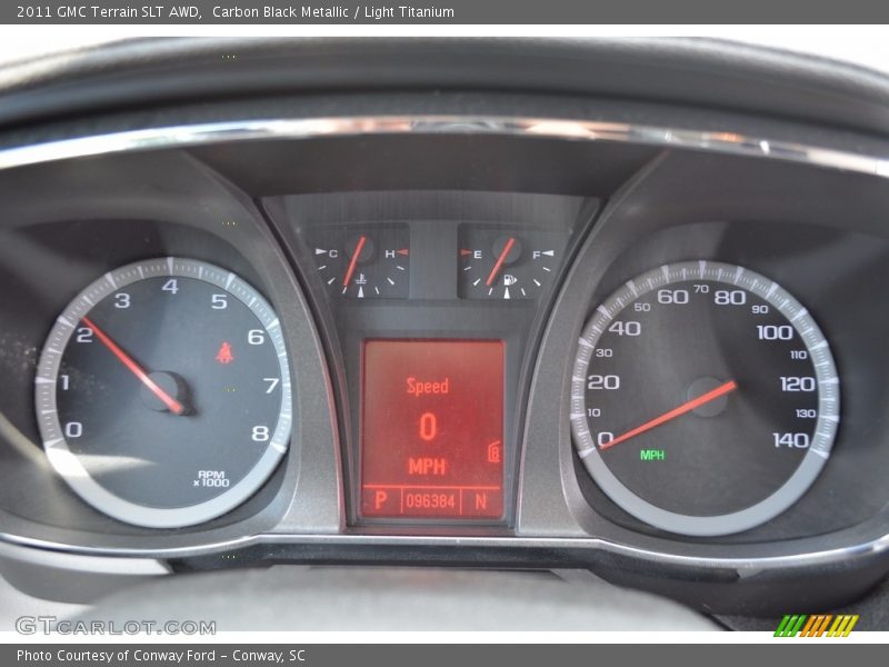 Carbon Black Metallic / Light Titanium 2011 GMC Terrain SLT AWD